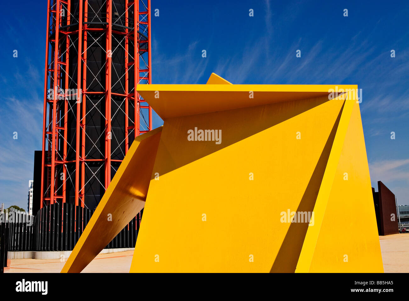 Melbourne Sculptures / The "Vault" sculpture is one of Melbourne`s